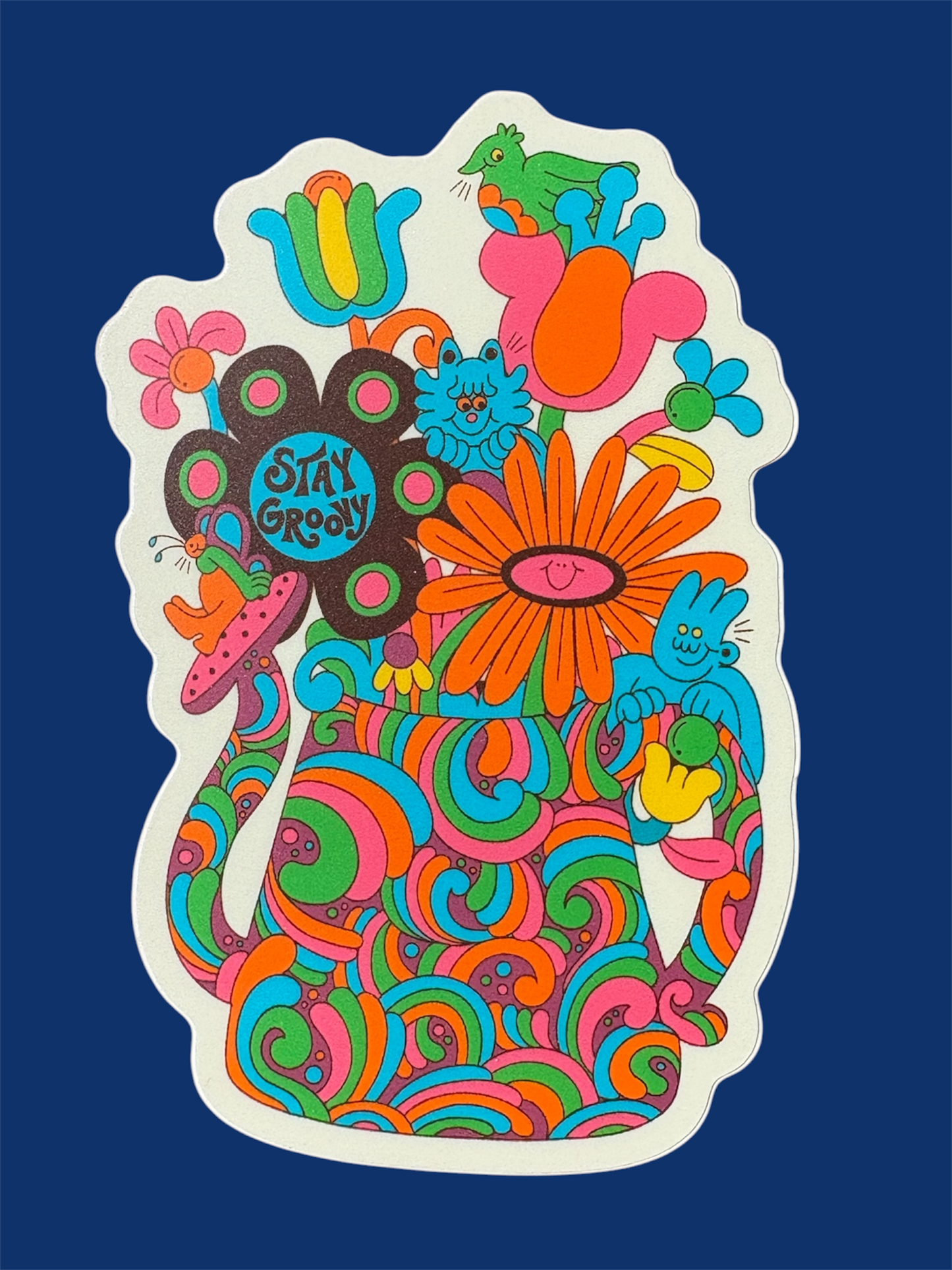 Stay Groovy Sticker