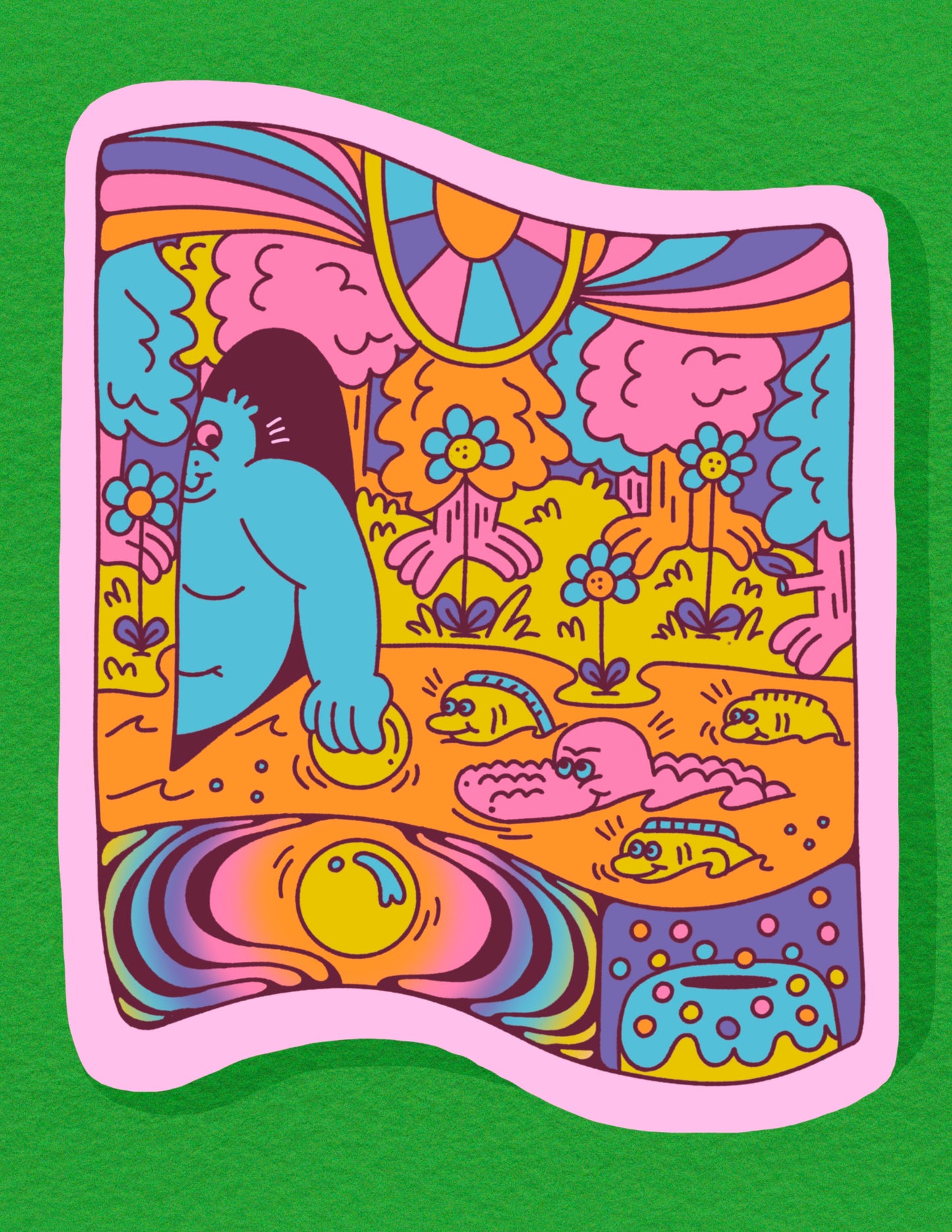 Marsh Sticker
