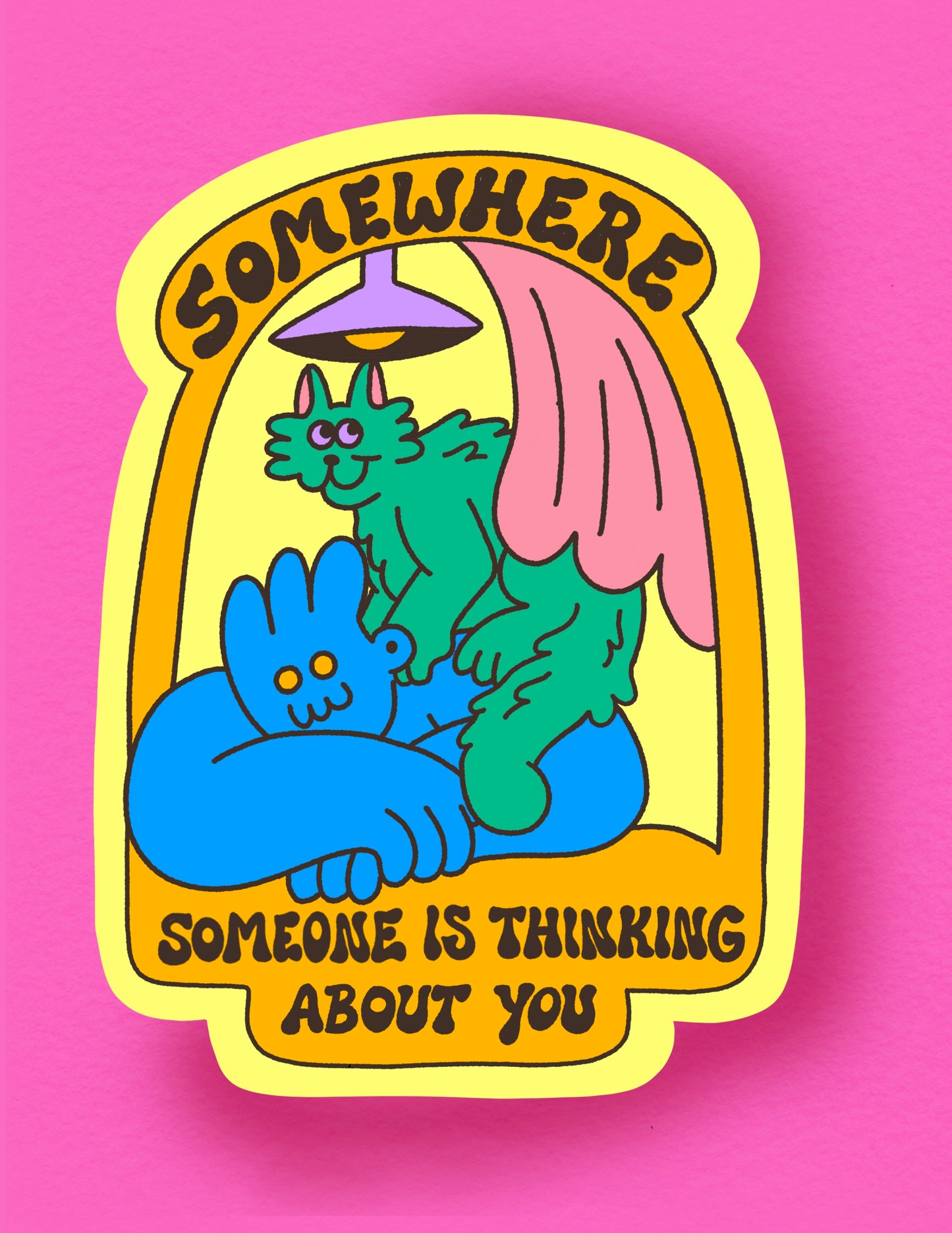 Somewhere Sticker