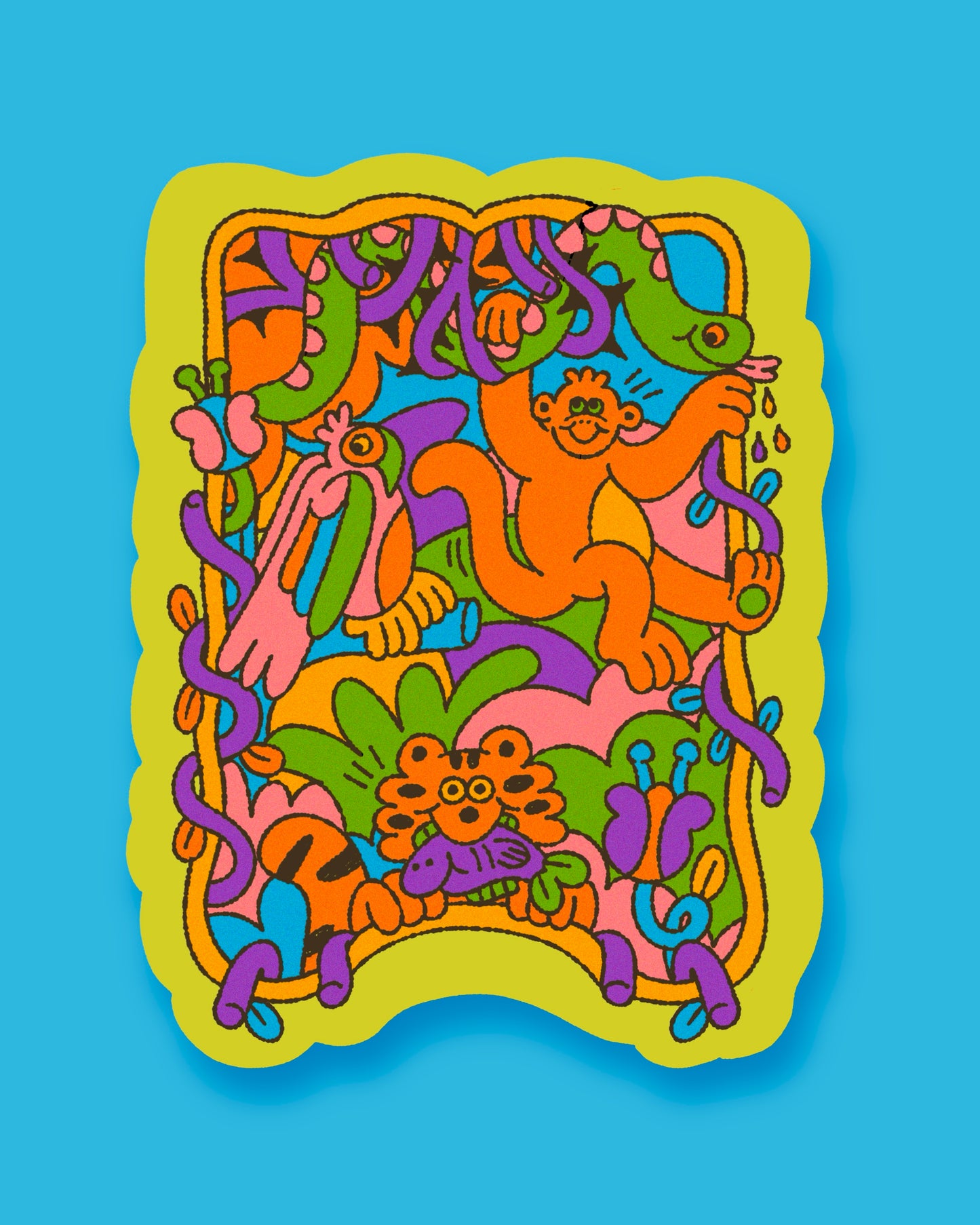 Jungle Sticker