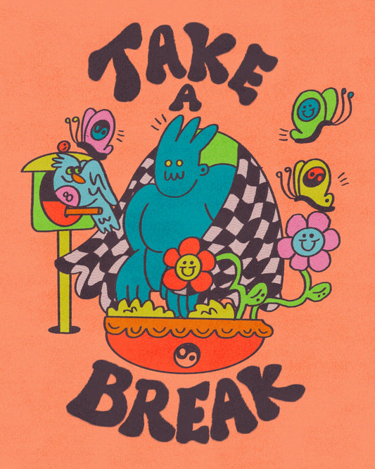 Take a Break 8x10 Print