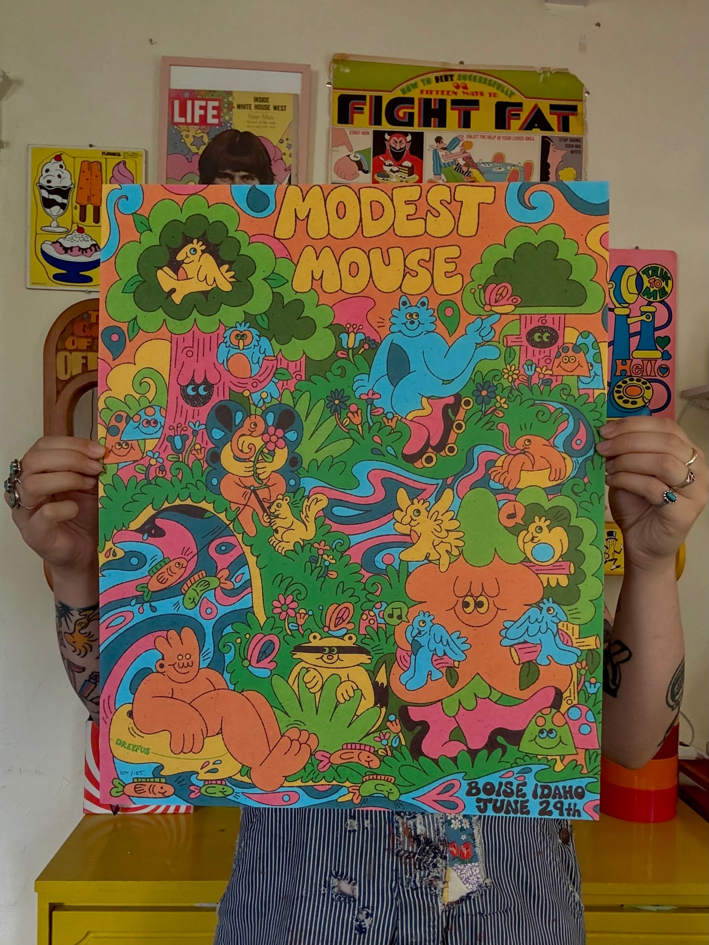 Modest Mouse Boise Poster
