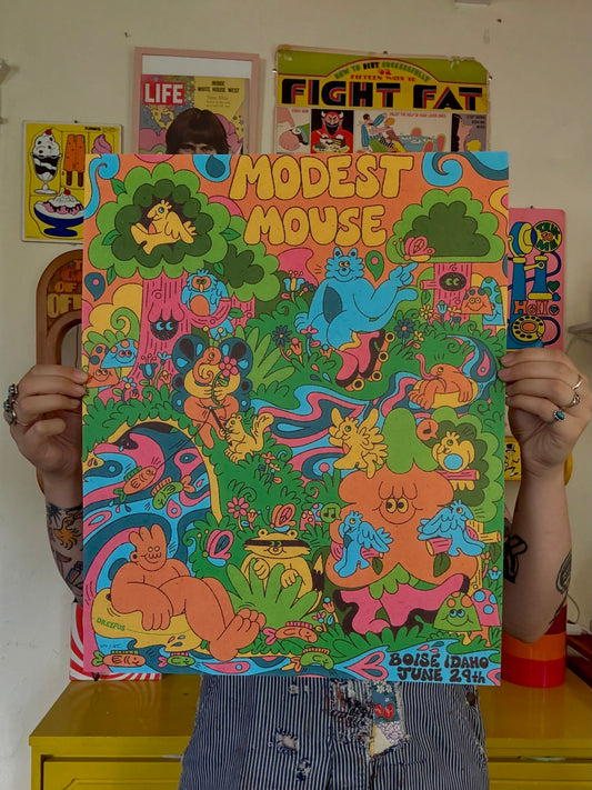 Modest Mouse Boise Poster
