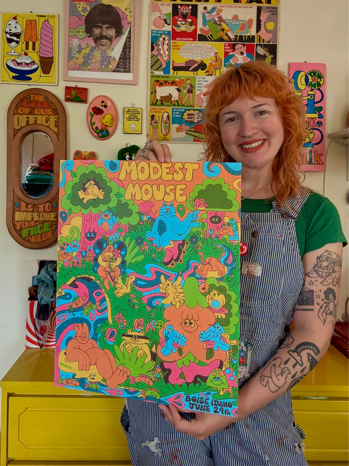 Modest Mouse Boise Poster