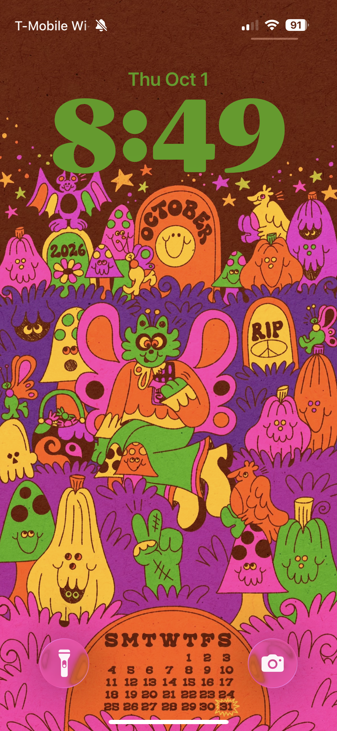 October Calendar