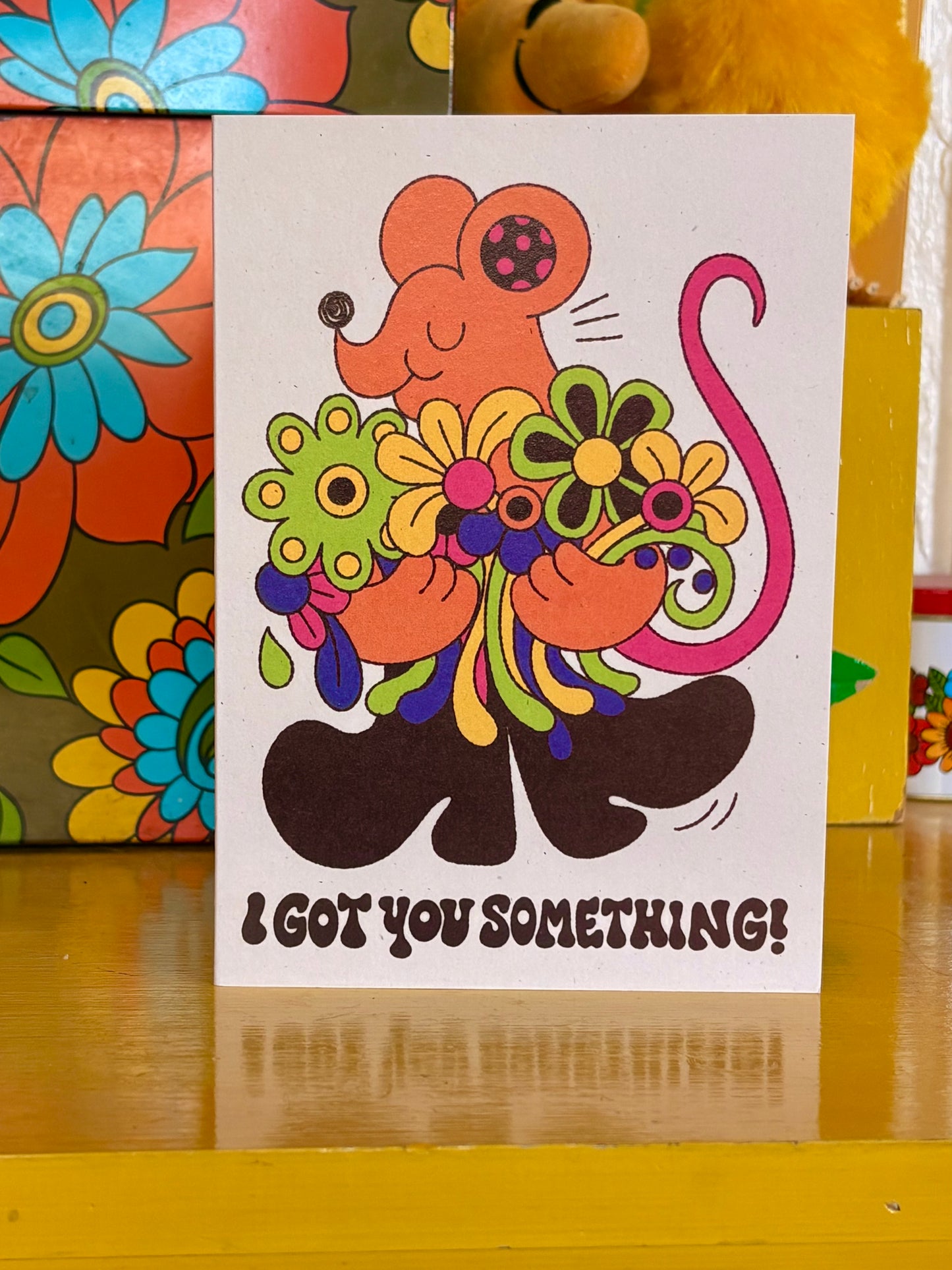 Mouse Greeting Card