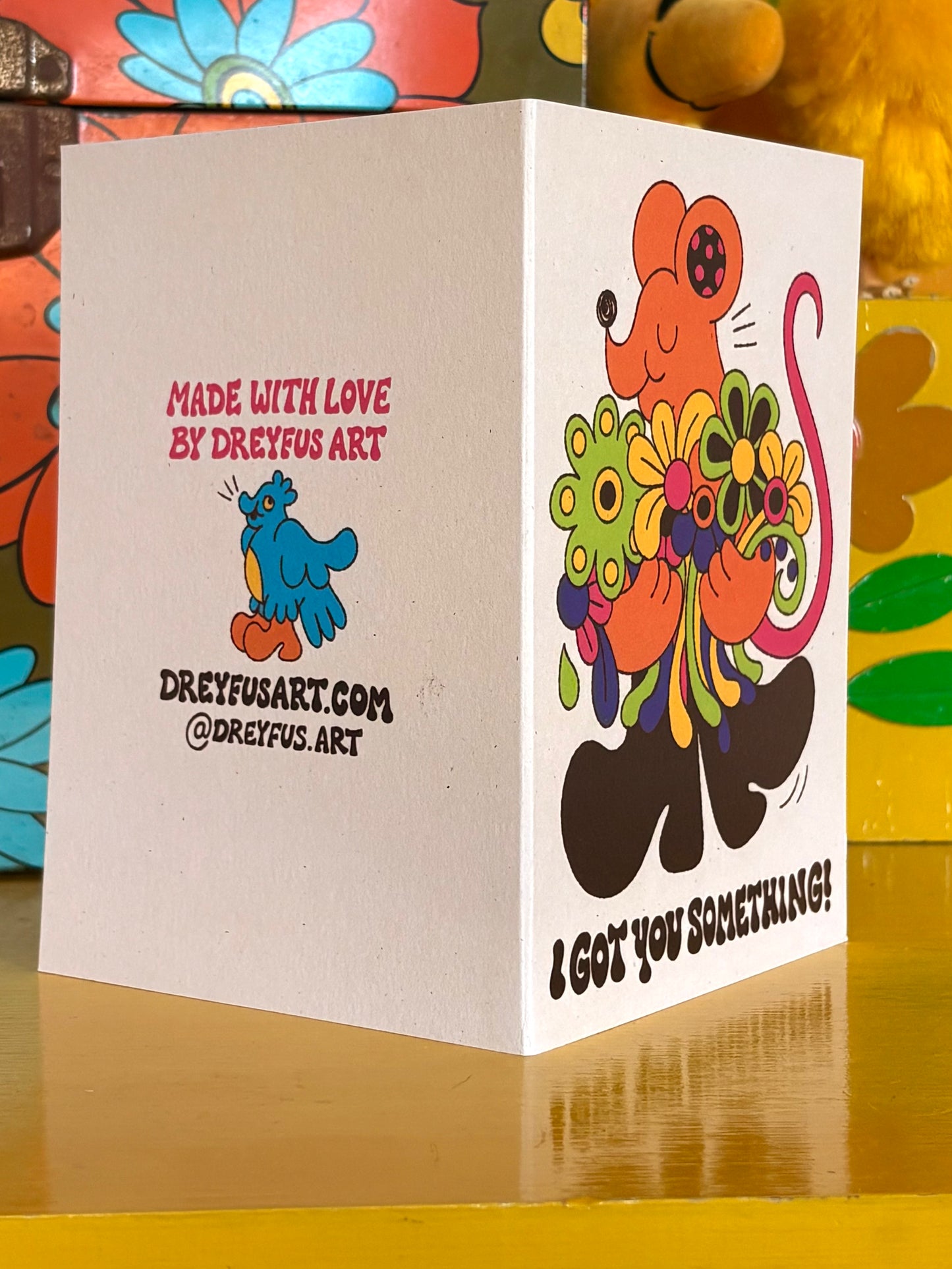 Mouse Greeting Card