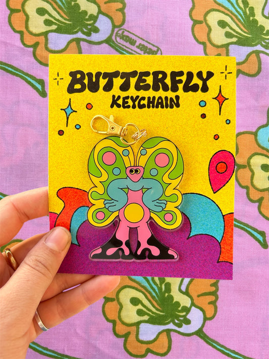 Butterfly Keychain