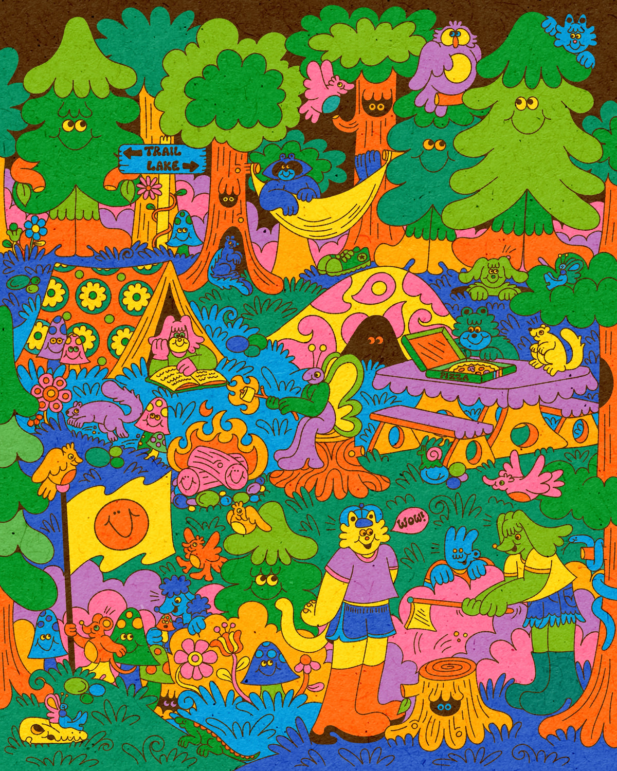 Summer Camp Print