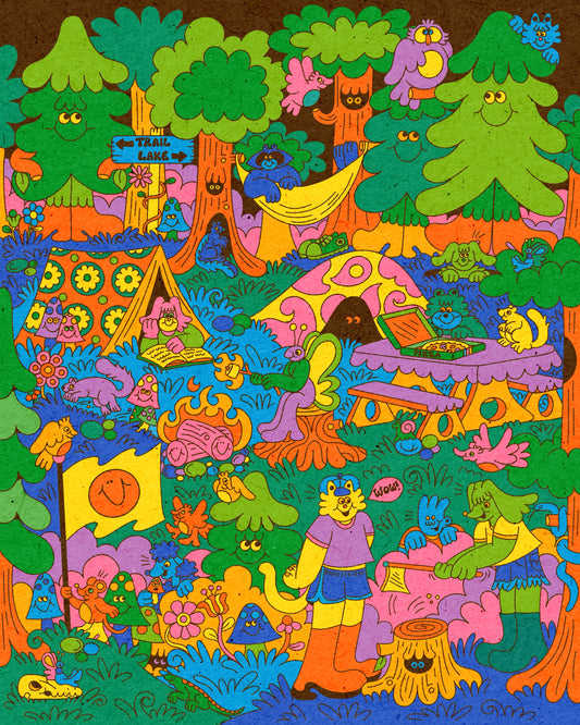 Summer Camp Print