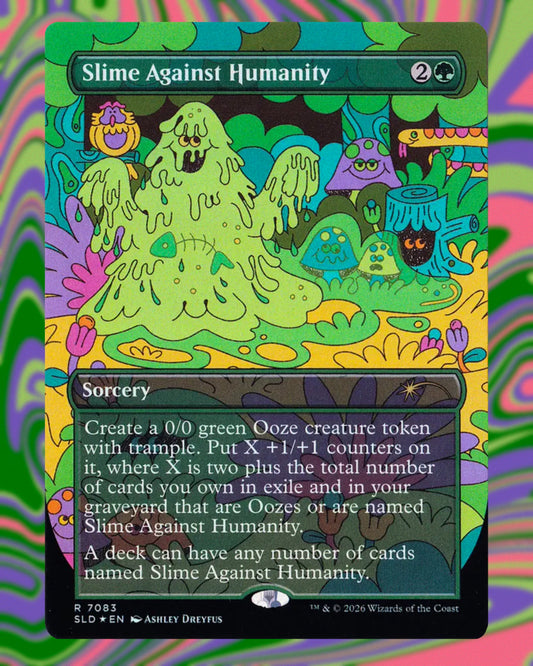 Slime Against Humanity Artist Proof Card (Foil)