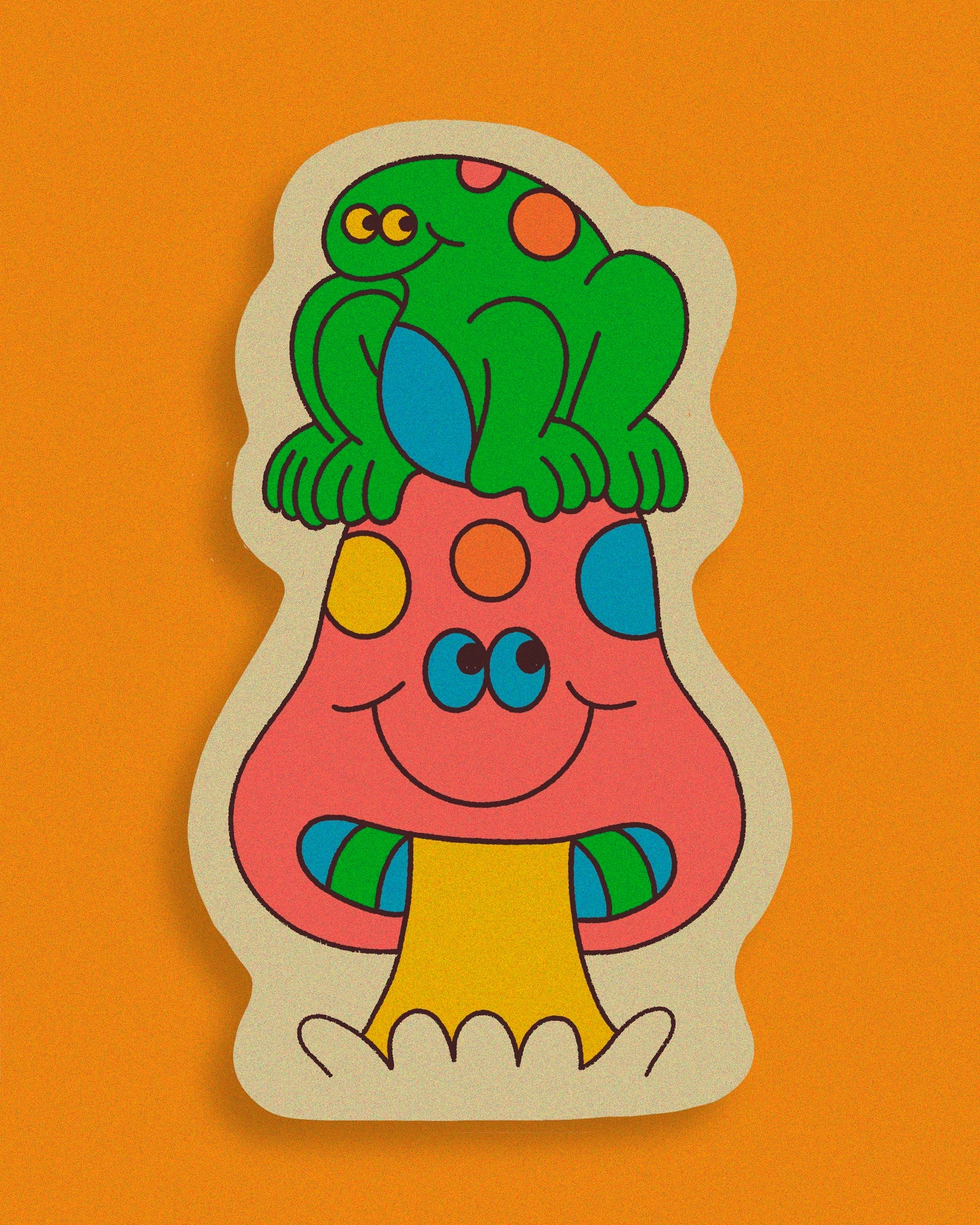 Froggy Sticker