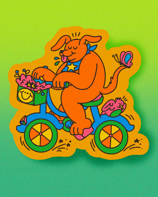Bike Ride Sticker
