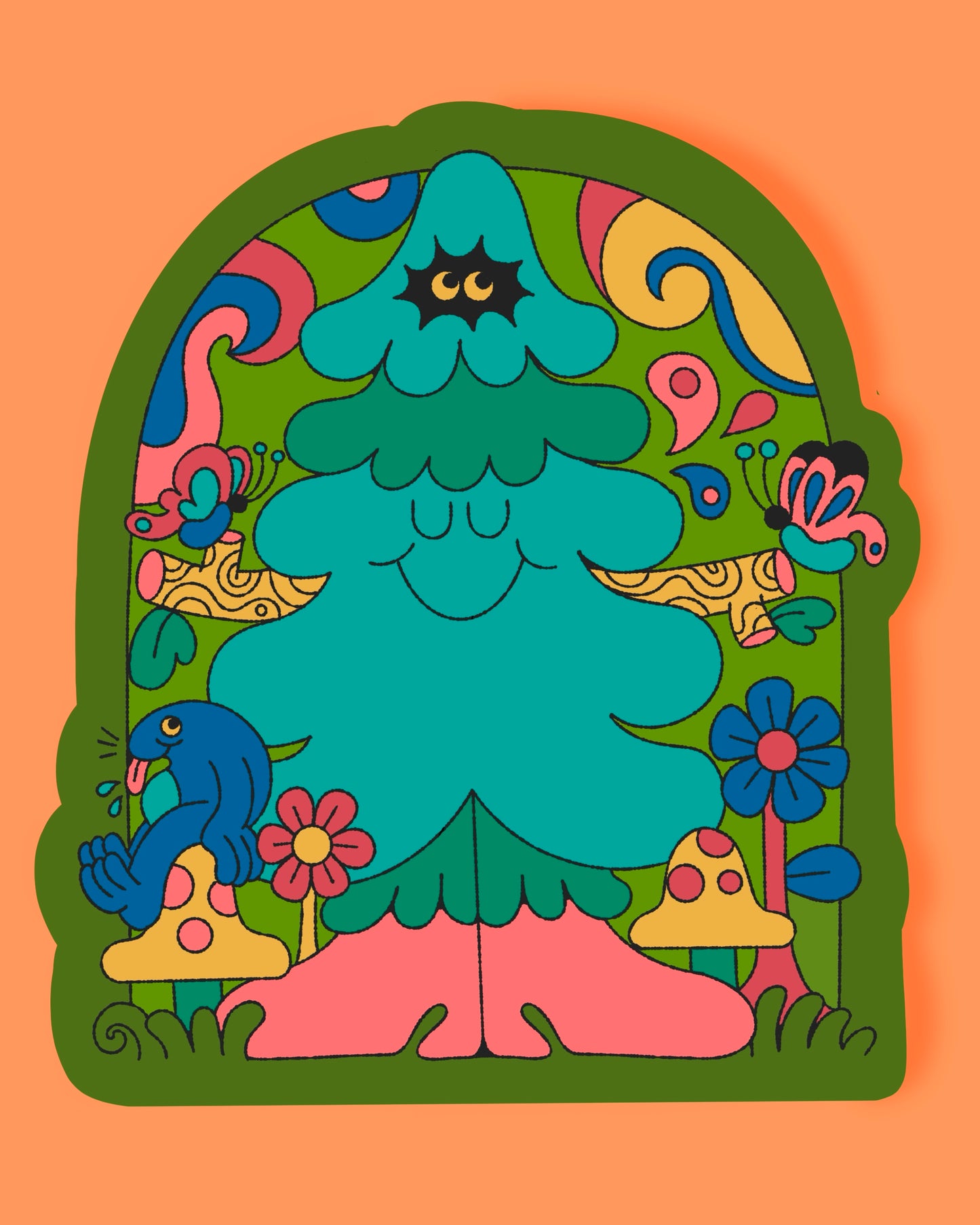 Forest Friends Sticker