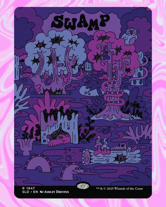 Swamp Artist Proof Card (Non-Foil)