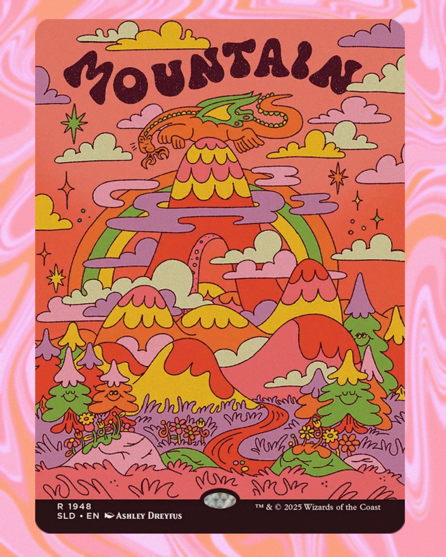 Mountain Artist Proof Card (Non-Foil)