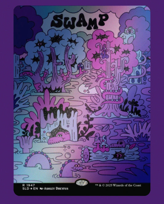 Swamp Artist Proof Card (Foil)