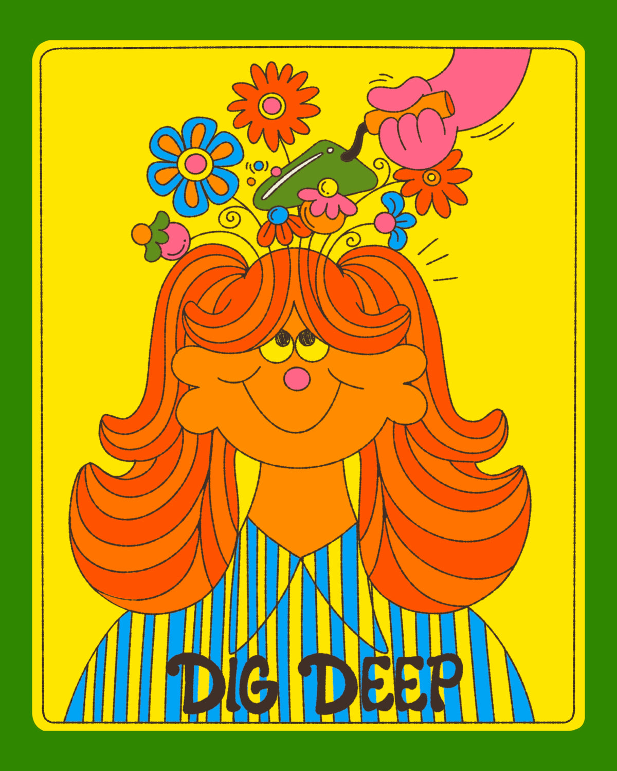 Dig Deeper Sticker