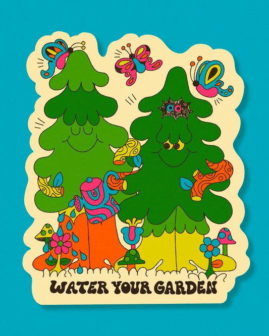 Water Your Garden Sticker
