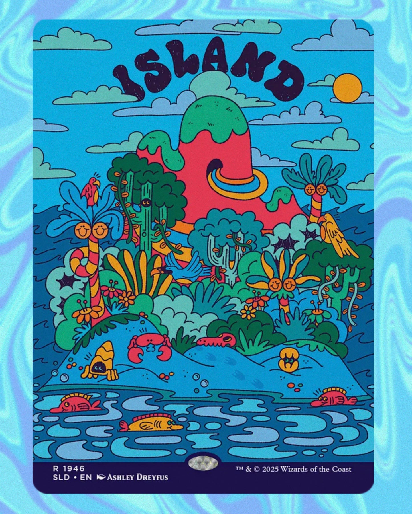 Island Artist Proof Card (Non-Foil)
